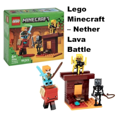 Lego - Minecraft, The Nether Lava Battle (21266)